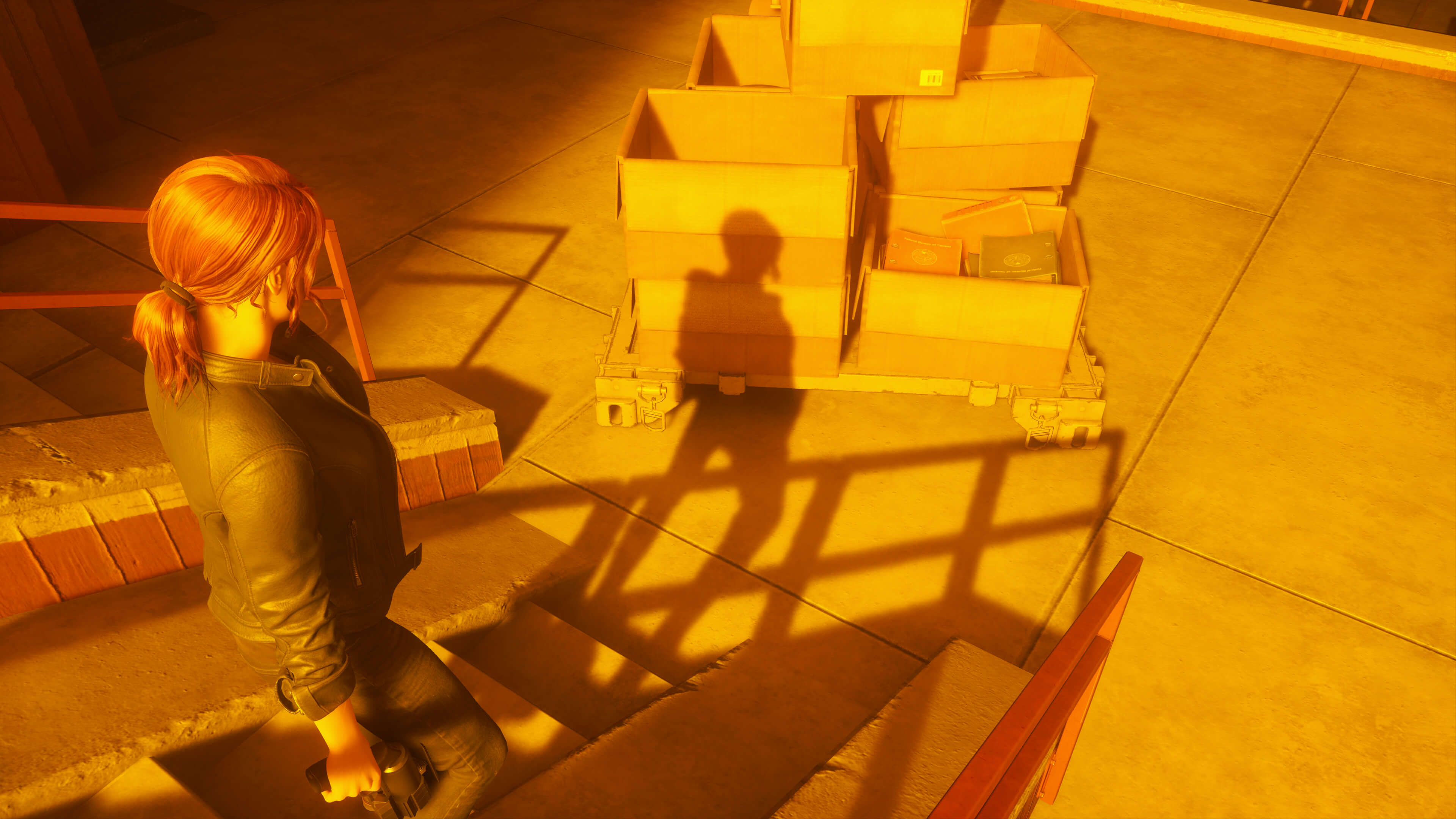 Escena con Resolución de sombras Alto