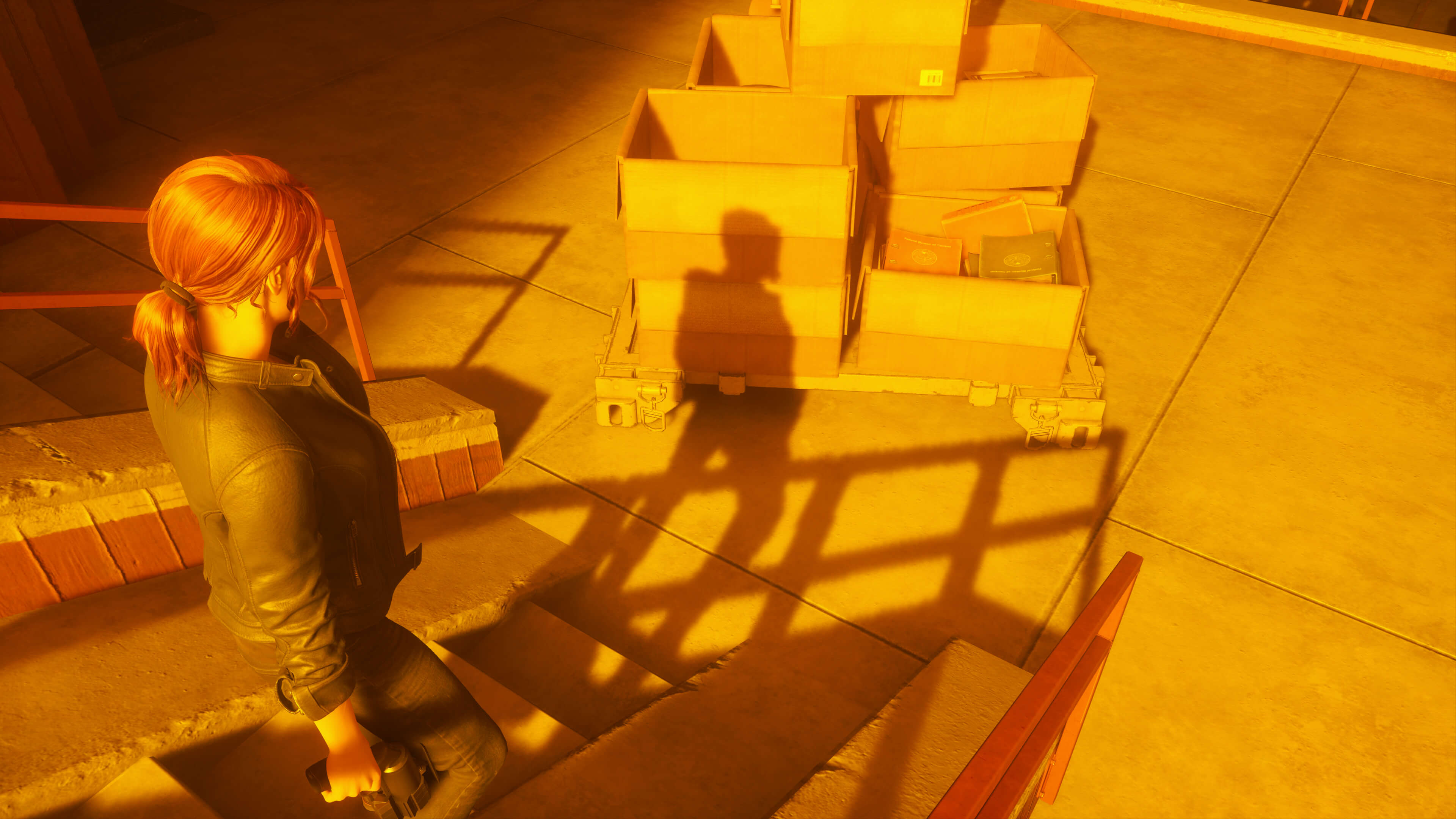 Escena con Resolución de sombras Bajo