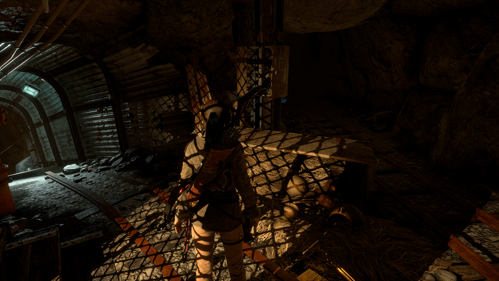 Escena con Sombras Muy alto